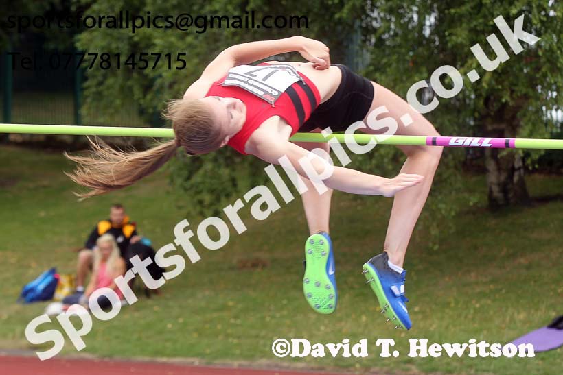 Womens heptathlon, EAP International Combined Events, Hexham, Northumberland. Photo: David T. Hewitson/Sports for All Pics
